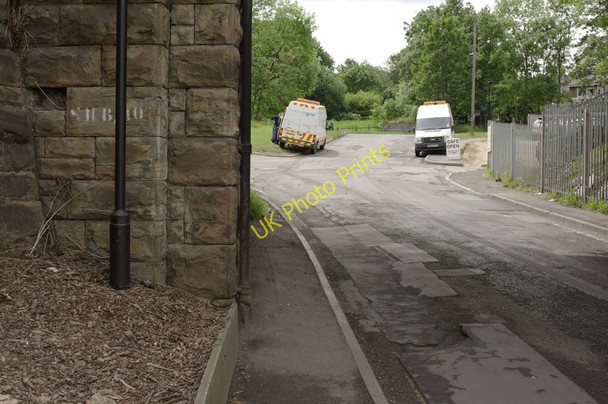 Photo 6"x4" Railway Bridge, Deep Lane Blackburn\/SK3892 c2011