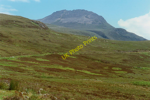 Photo 6"x4" Wet moorland above Achnacarinan Badenscallie c1991