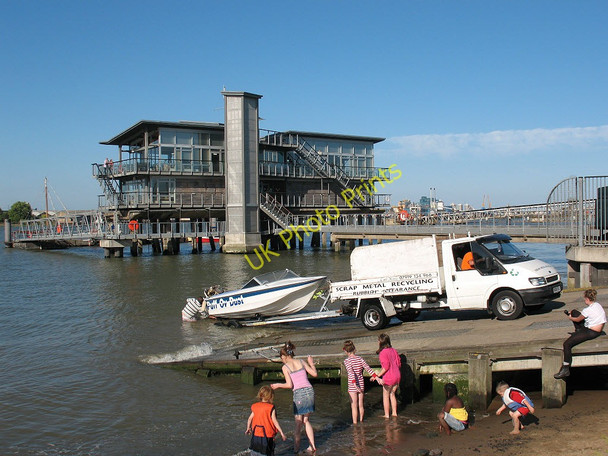 Photo 6"x4" Slipway at Greenwich Yacht Club Greenwich\/TQ3977 c2011