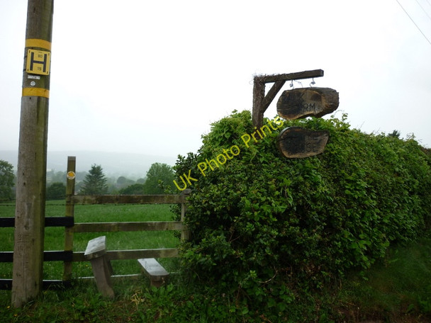 Photo 6"x4" A footpath leading to Neenton Lower Faintree c2011