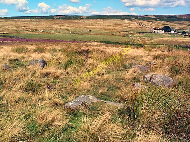 Photo 6"x4" Bradup Stone Circle Keighley c2005