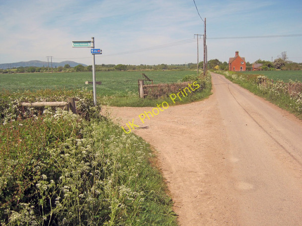 Photo 6"x4" Lane to Baughton Baughton c2011