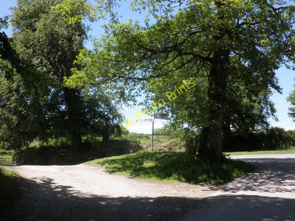 Photo 6"x4" Crossroads, Liscombe Hawkridge c2011