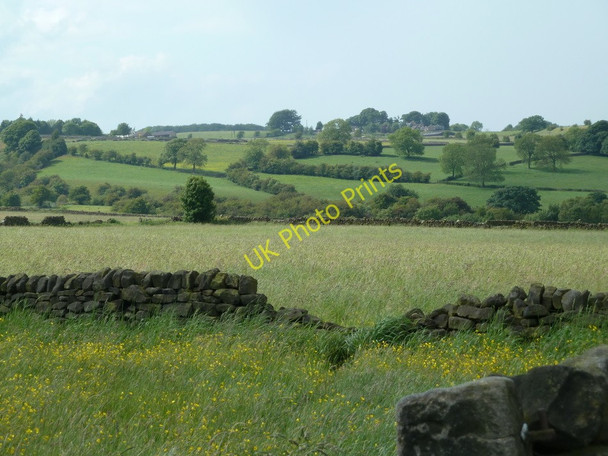 Photo 6"x4" Farmland above Holymoorside Upper Loads c2011