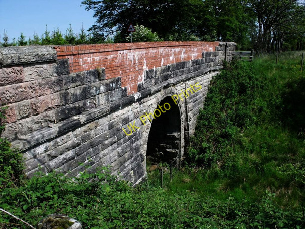 Photo 6"x4" Road bridge over old railway Greengairs c2011