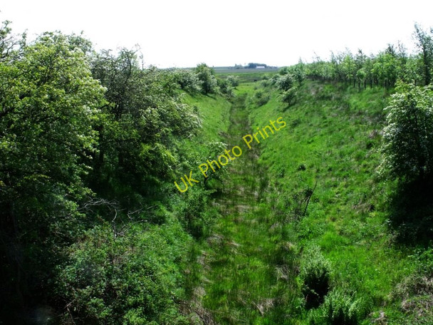 Photo 6"x4" Old mineral railway Greengairs c2011