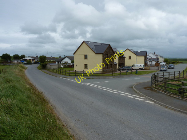 Photo 6"x4" New-build housing on the western side of Ferwig Y Ferwig c2011