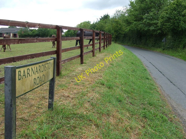 Photo 6"x4" Barnardiston Road Chimney Street c2011