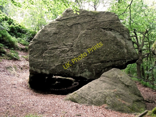 Photo 6"x4" Another view of Gawton's  Rock Biddulph c2011