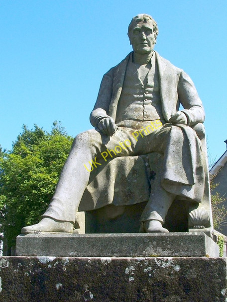 Photo 6"x4" The tomb of Henry Bell (detail) Rhu\/NS2684 c2011