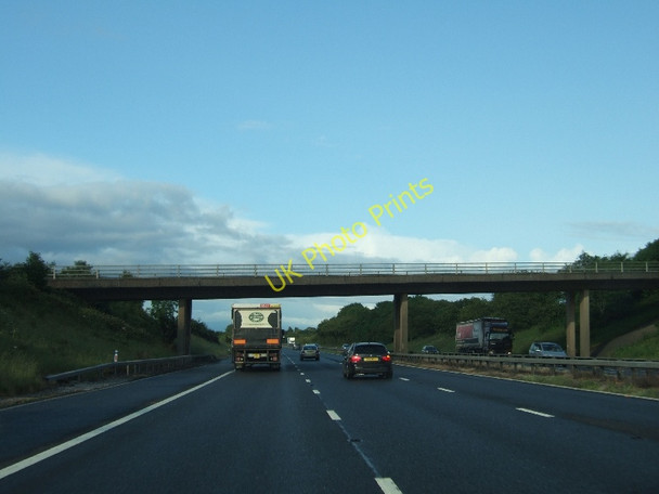 Photo 6"x4" Minor road crossing M5 at Stallards Wellington\/ST1420 c2011
