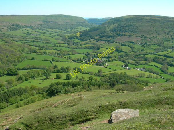 Photo 6"x4" Path above Llanthony Llanthony c2009