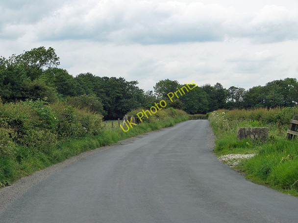 Photo 6"x4" Heading West, out of the village of Harome Harome c2011