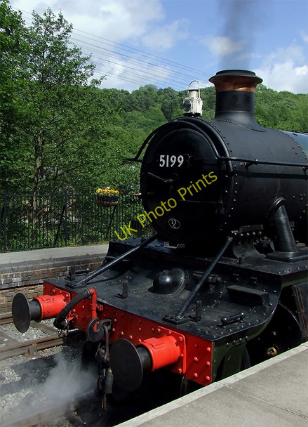 Photo 6"x4" Steam locomotive at Froghall, Staffordshire Froghall\/SK0247 c2011