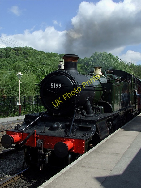 Photo 6"x4" Steam locomotive at Froghall, Staffordshire Froghall\/SK0247 c2011 P1