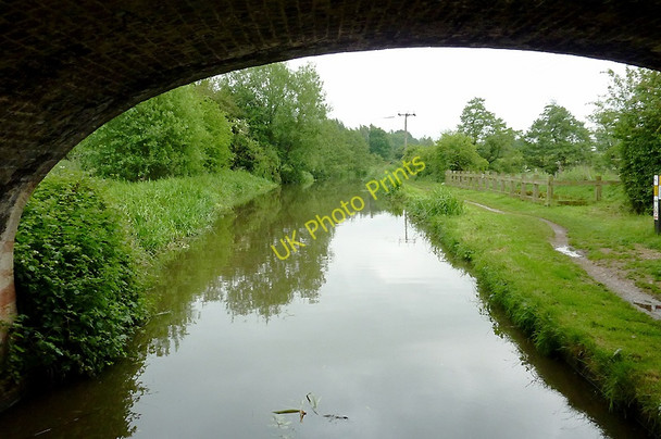 Photo 6"x4" Trent and Mersey Canal near Barlaston, Staffordshire Waggersley c2011
