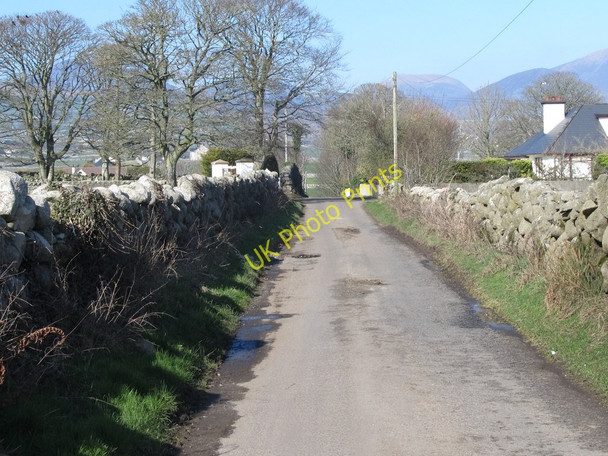 Photo 6"x4" View north along Sabbath Hill Ballymartin c2011