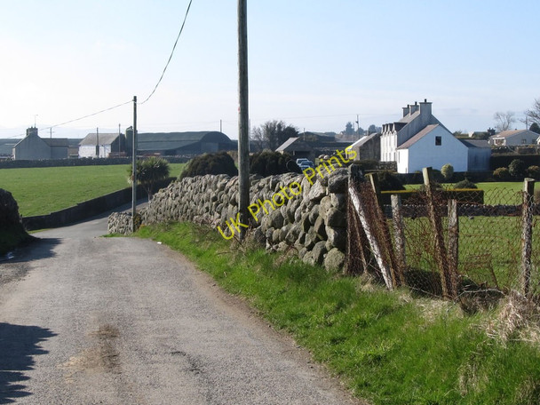 Photo 6"x4" Farm houses at the southern end of Sabbath Hill Ballymartin c2011