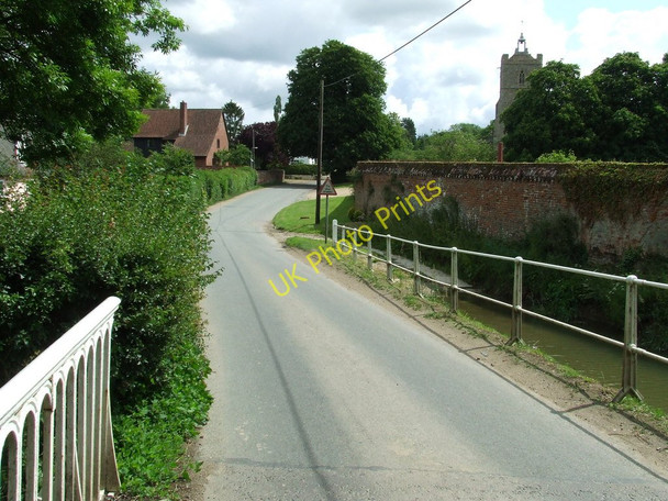 Photo 6"x4" Bury Road Great Thurlow c2011