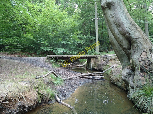 Photo 6"x4" Footbridge over the brook Loughton\/TQ4396 c2011