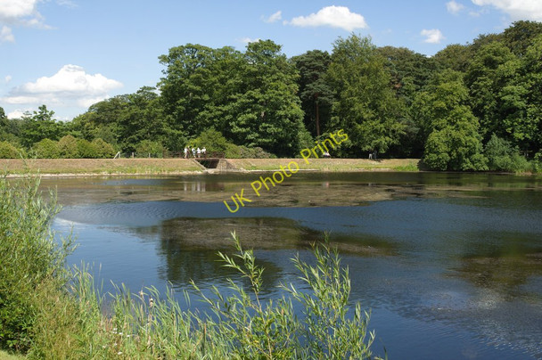 Photo 6"x4" Middle Lake, Nostell Priory Foulby c2011