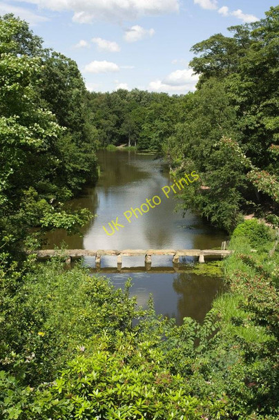 Photo 6"x4" Clapper Bridge, Nostell Priory Foulby c2011