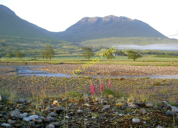Photo 6"x4" Water of Tulla at Achallader Achallader c2011