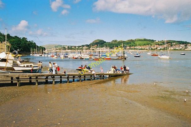 Photo 6"x4" The harbour and River Conwy at Conwy Conwy c2004