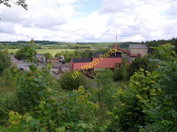 Photo 6"x4" View of Colliery, Beamish Museum Stanley\/NZ1952 c2011