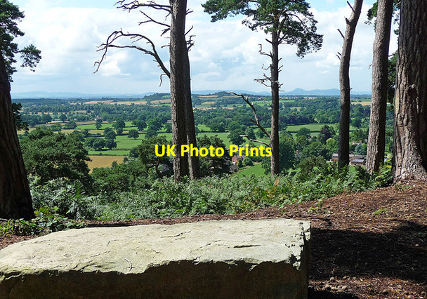 Photo 6"x4" View from Grinshill Hill Grinshill c2010