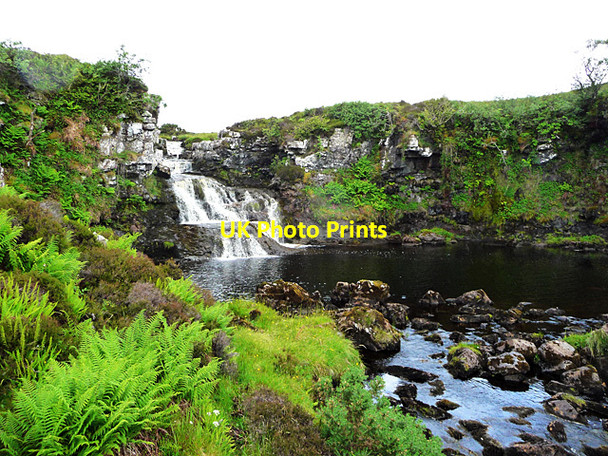 Photo 6"x4" Waterfall on the Allt Dearg Flashader c2011