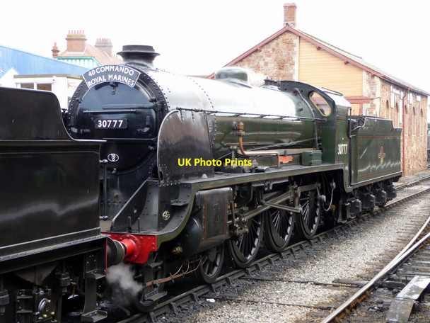 Photo 6"x4" Steam Locomotive, West Somerset Railway, Somerset Minehead c2011