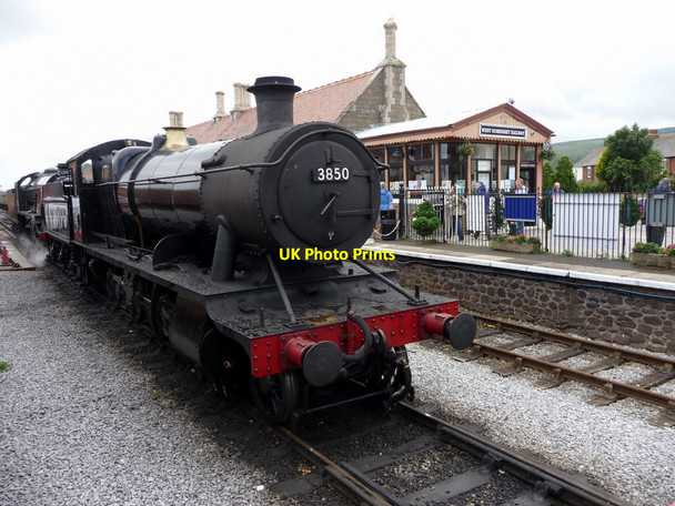 Photo 6"x4" Steam Locomotive, West Somerset Railway, Minehead, Somerset Minehead c2011