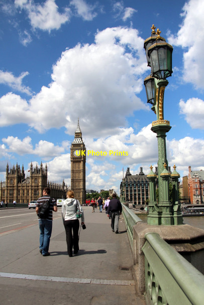 Photo 6"x4" Westminster Bridge, London Westminster c2011
