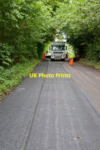 Photo 6"x4" Resurfacing works on Longwood Road Lane End\/SU5525 c2011