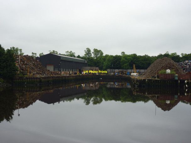 Photo 6"x4" Doon The Watter - 25th June 2011 : The Former Simons and Lobnitz Shipyard Basin at Blythswood, Renfrew Clydebank\/NS4970 c2011