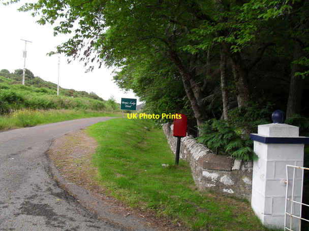 Photo 6"x4" Post box and Sign Borgie\/NC6759 c2011