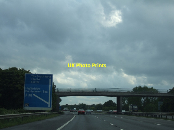 Photo 6"x4" Minor road bridge near Brent Knoll White Cross\/ST3449 c2011