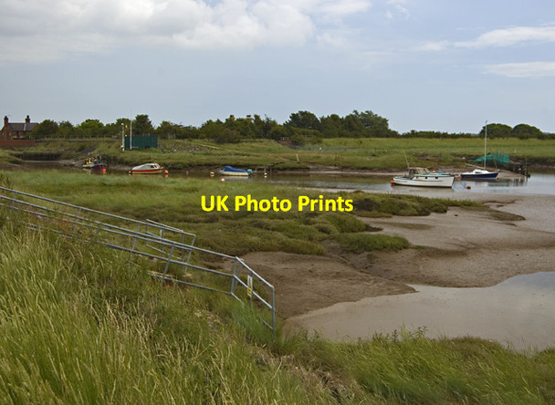 Photo 6"x4" Stone Creek, East Yorks, from the west Sunk Island c2011