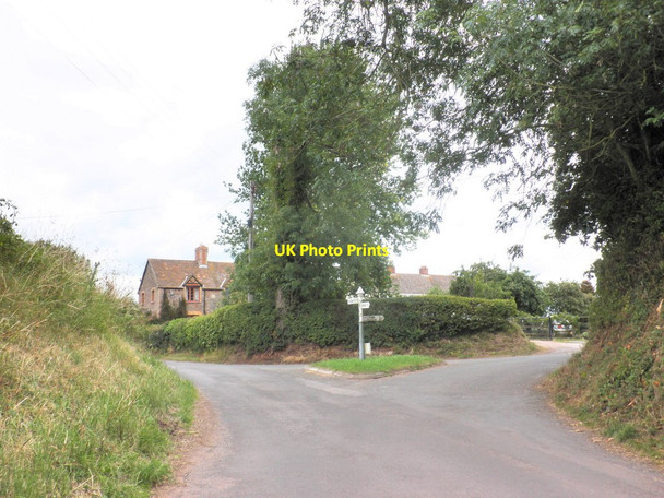 Photo 6"x4" Minor road junction, West Newton West Newton\/ST2829 c2011