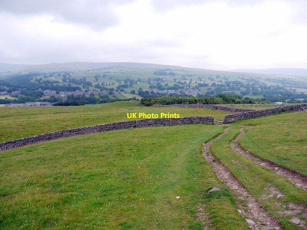 Photo 6"x4" View down Pennine Way towards Middleton in Teesdale Bowbank\/NY9423 c2011
