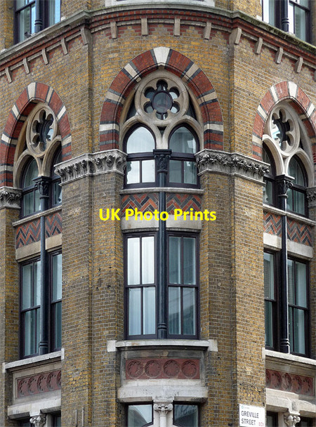 Photo 6"x4" Detail of 25-27 Farringdon Road London c2011