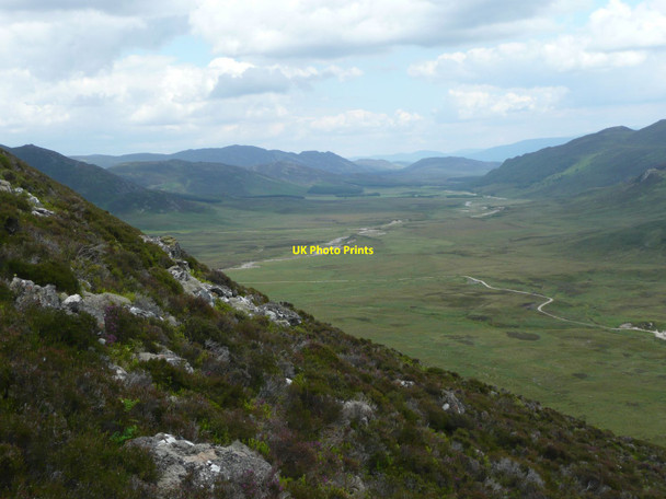 Photo 6"x4" Looking across the boulders to Glen Banchor Balgowan\/NN6394 c2011