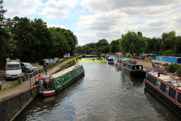 Photo 6"x4" River Lee Navigation, Hoddesdon, Hertfordshire Hoddesdon c2011