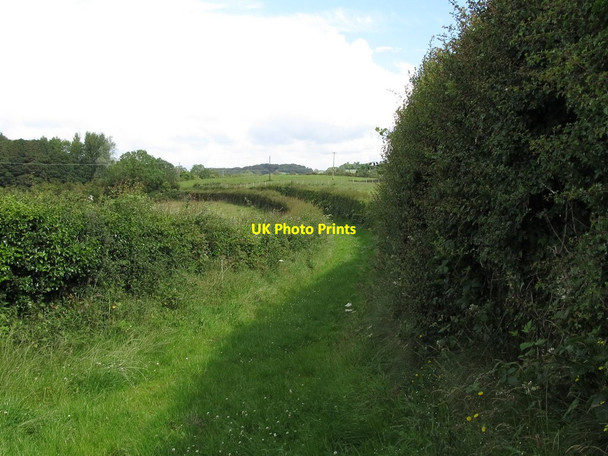 Photo 6"x4" Gentle curves on the Cumran Green Lane Clough\/J4040 c2011