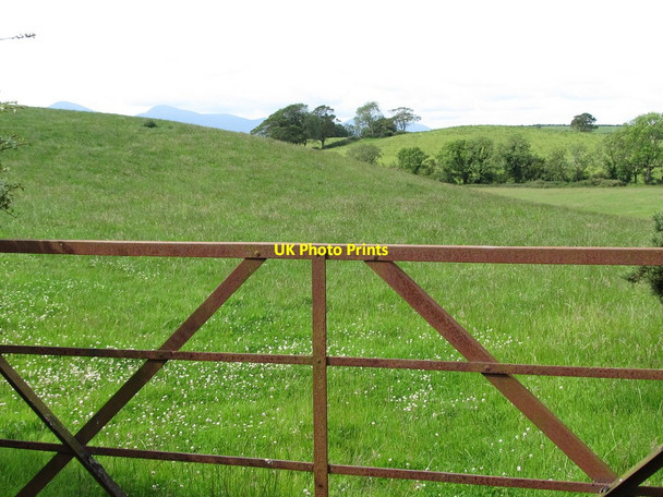 Photo 6"x4" Drumlins west of Cumran Lane Clough\/J4040 c2011