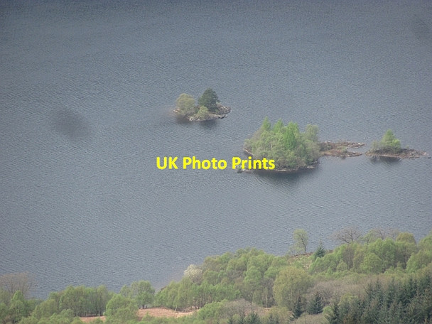 Photo 6"x4" Heron Island Loch Chon c2011