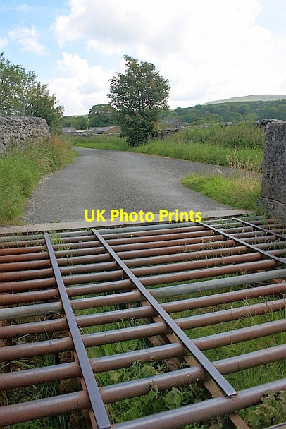 Photo 6"x4" Cattle Grid Oddie's Lane Chapel-le-Dale c2011