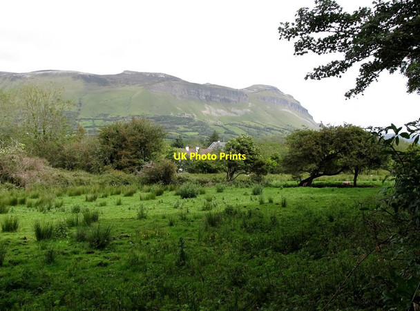 Photo 6"x4" Rough grazing between Drumcliff Church and the Drumcliff River Drumcliff c2011