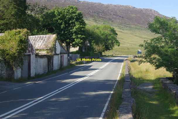 Photo 6"x4" A4086 to Capel Curig Nant-y-llys c2011